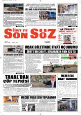 SİİRT’TE SON SÖZ